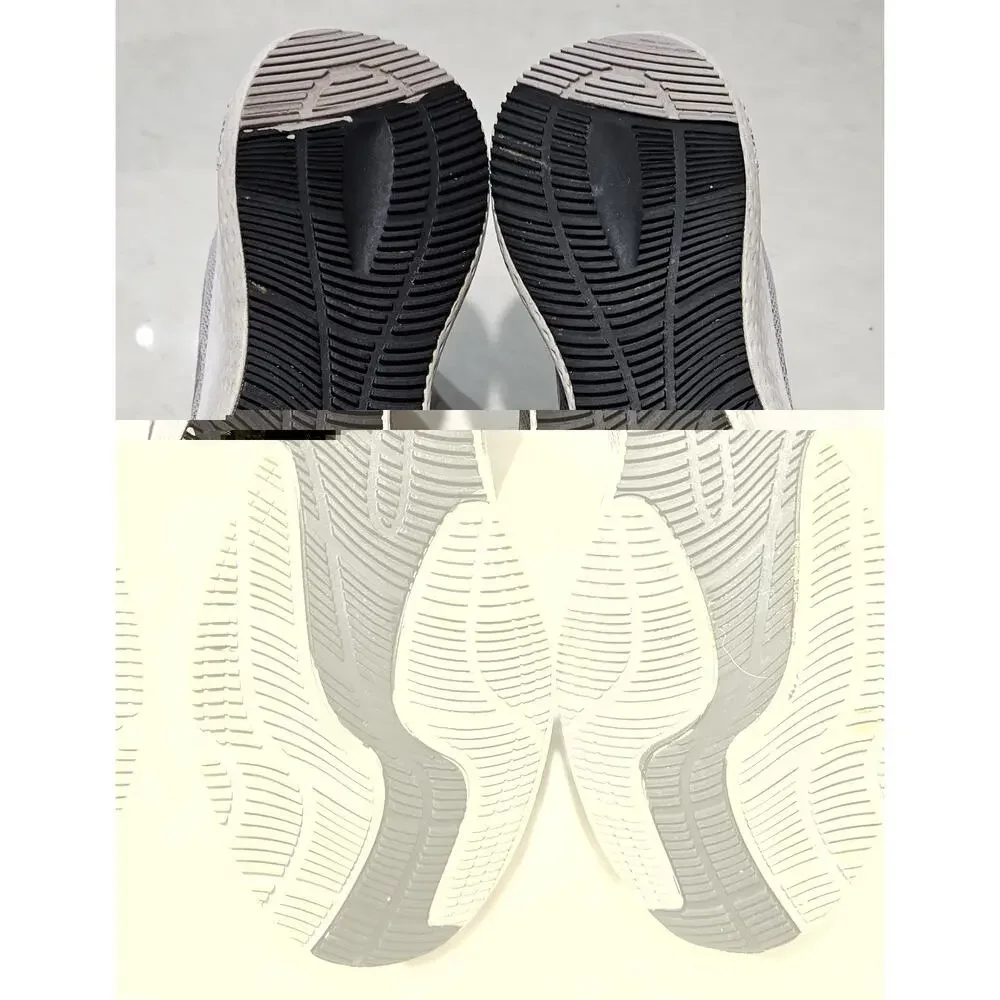 Adidas Edge Lux 4 Bounce Grey Silver Women's Size 8.5 Running Shoes FW9260